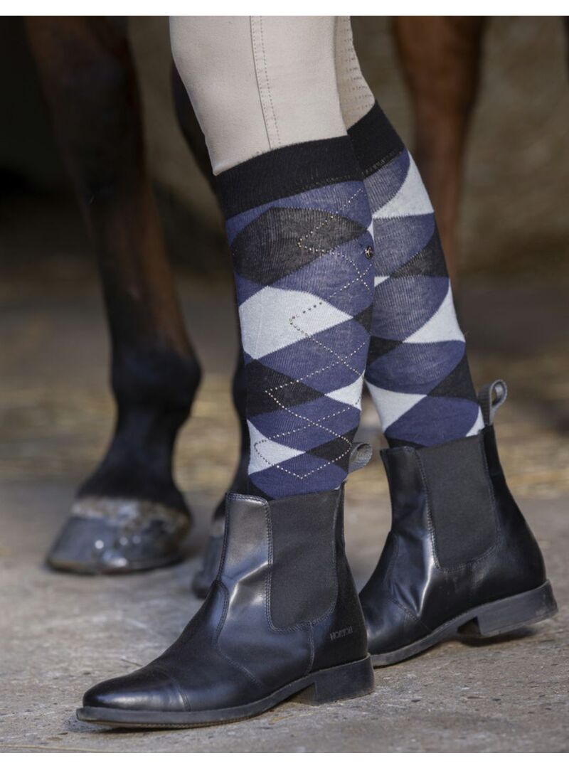 Calcetines Equithème “Girly” Marino/Azul Claro - Equitheme (2)