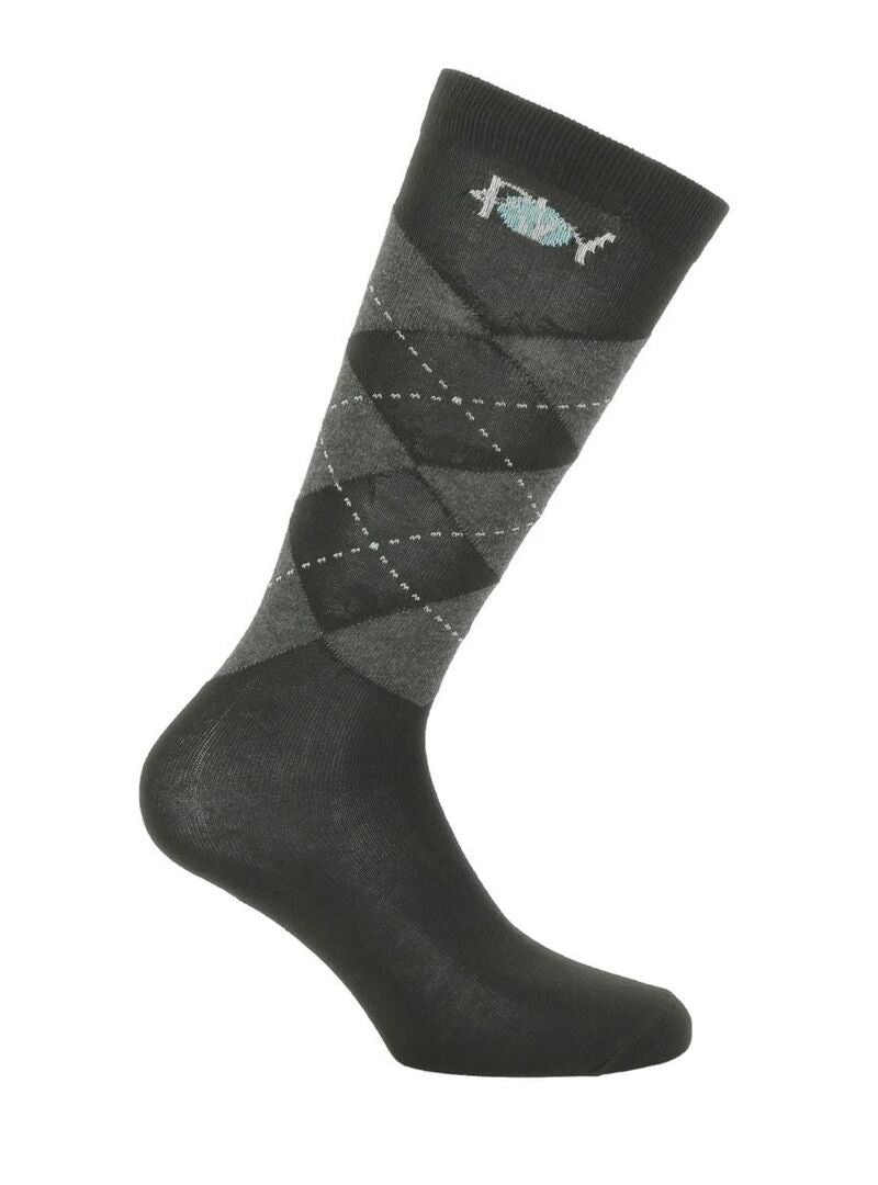 Calcetines Riding World “Losange” Marino - Riding World (2)