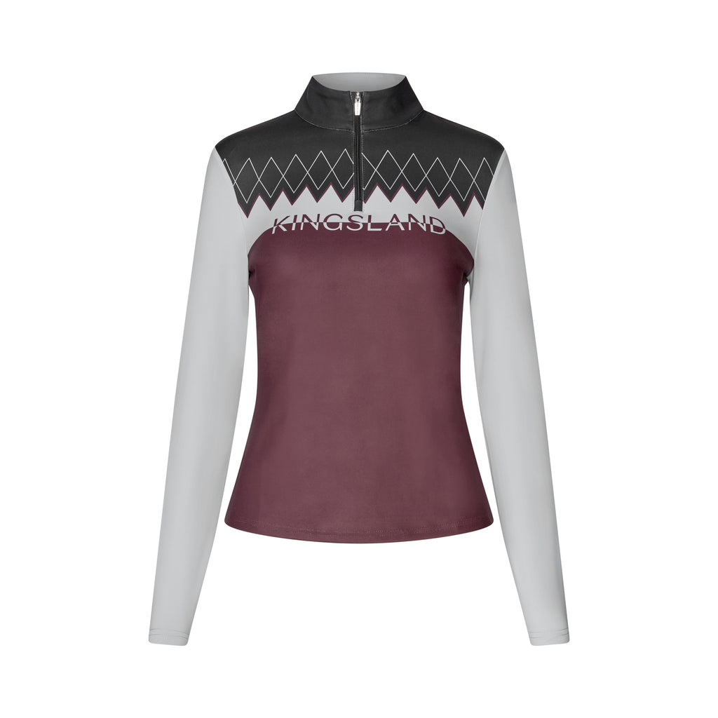 Camiseta de Entrenamiento Térmica para Mujer Kingsland Mika | Ropa Técnica de Equitación - Kingsland