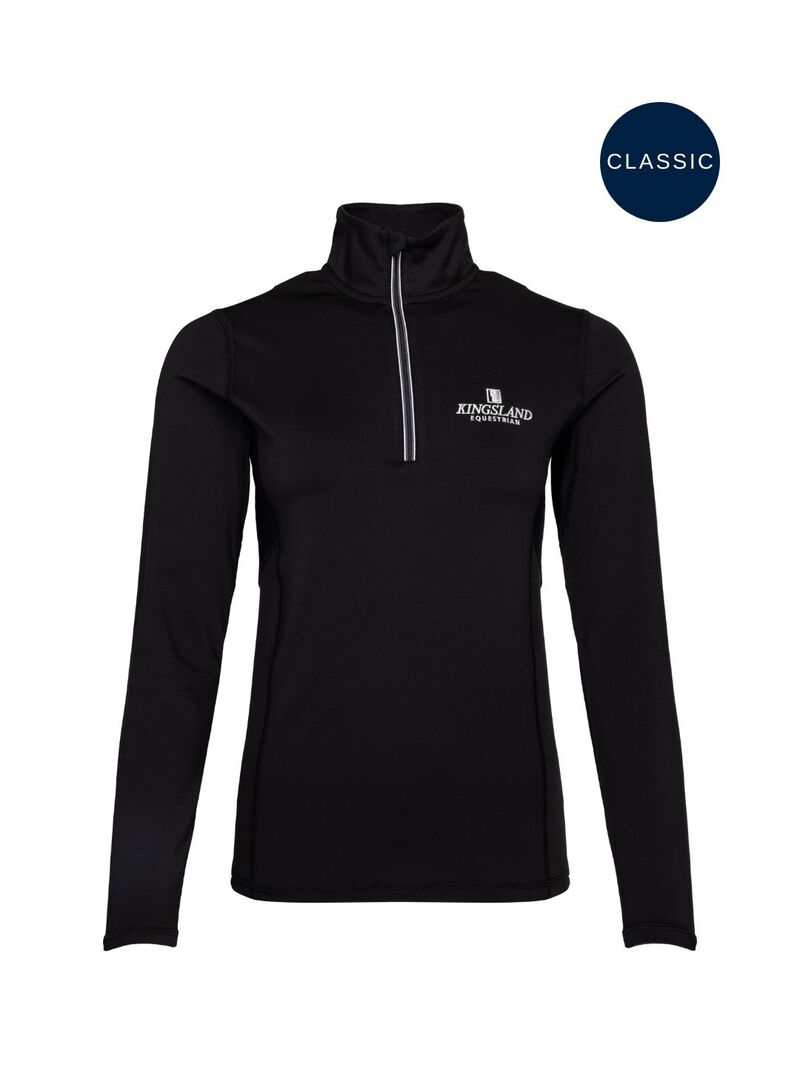 Camiseta de Entrenamiento Mujer Kingsland Classic Negro - Kingsland