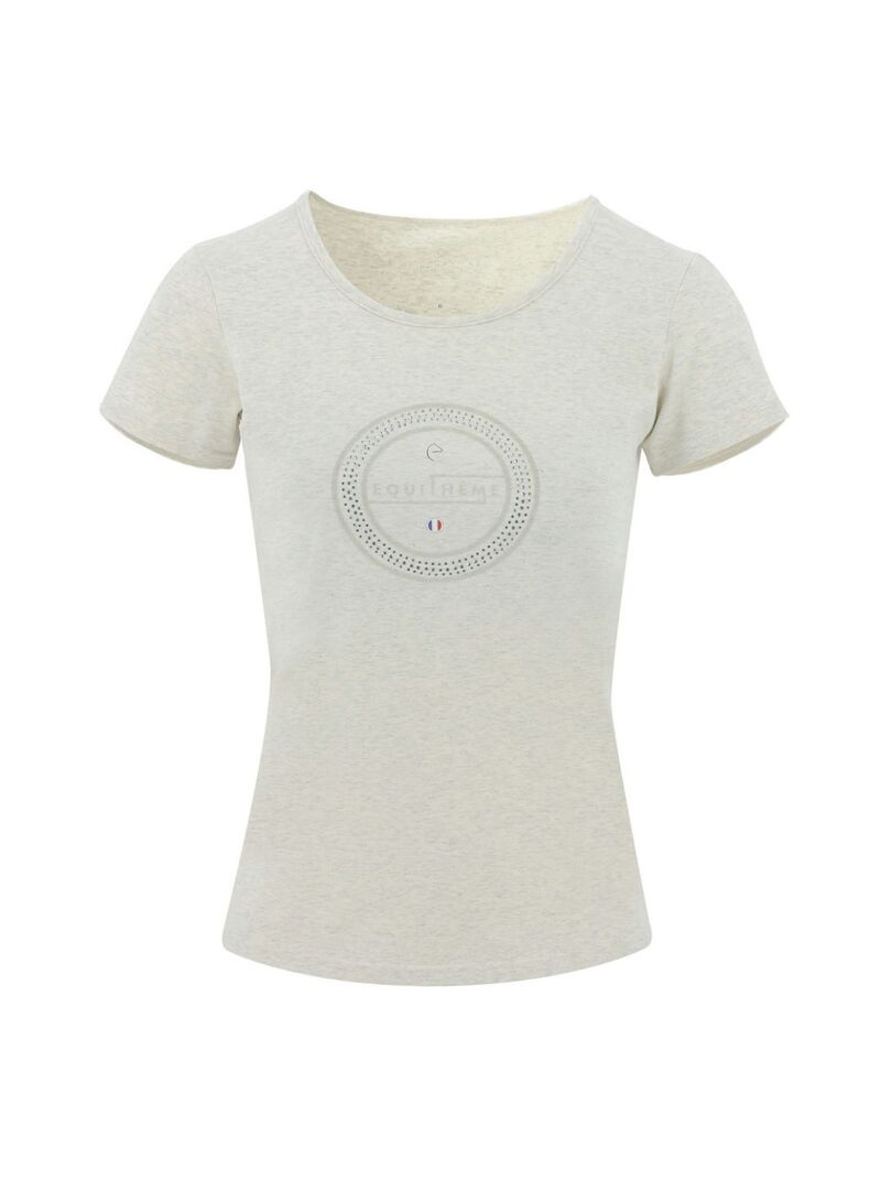 Camiseta Equithème “Anna” Mujer Crema - Equitheme