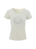 Camiseta Equithème “Anna” Mujer Crema - Equitheme