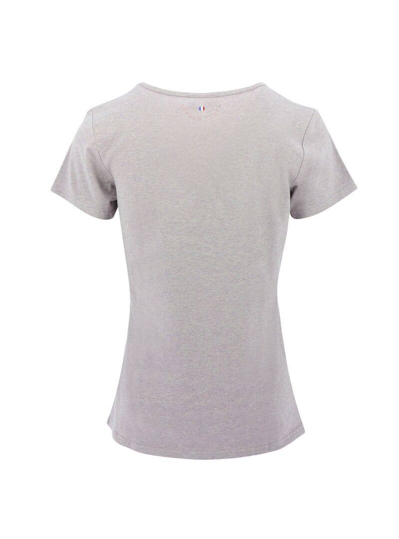 Camiseta Equithème “Anna” Mujer Rosa Jaspeado - Equitheme (4)