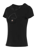 Camiseta Equithème “Claire” Mujer Negro - Equitheme