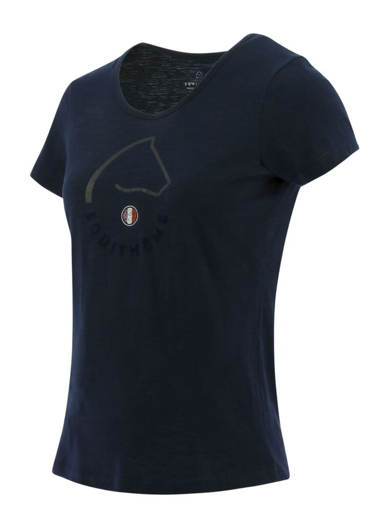 Camiseta Equithème “Claire” Mujer Marino - Equitheme