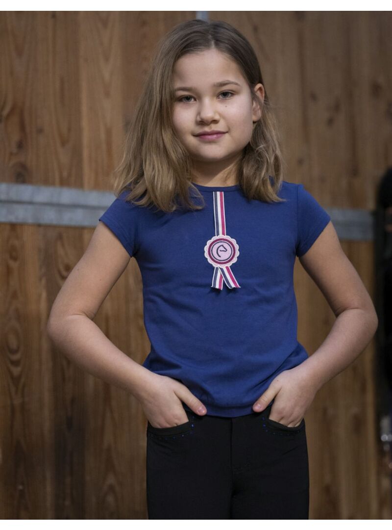 Camiseta Equithème “Janice” Junior Marino - Equitheme (3)
