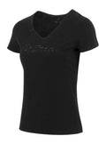Camiseta Equithème “Réhane” Mujer Negro - Equitheme