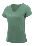 Camiseta Equithème “Réhane” Mujer Verde Salvia - Equitheme