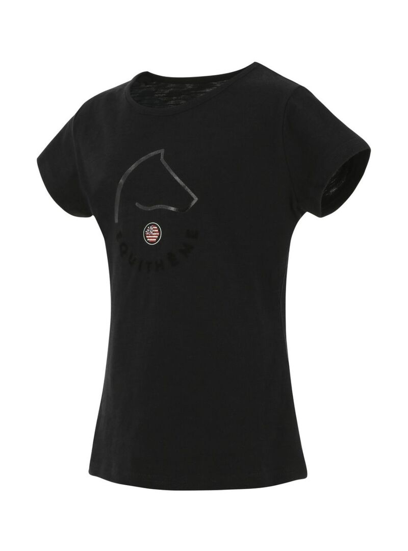 Camiseta Infantil Equithème “Claire” Junior Blanco - Equitheme (4)