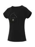 Camiseta Infantil Equithème “Claire” Junior Negro - Equitheme