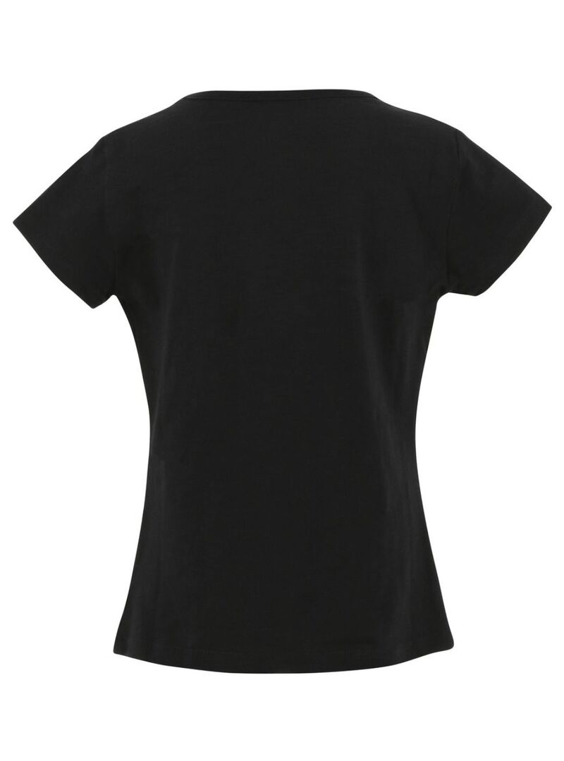 Camiseta Infantil Equithème “Claire” Junior Negro - Equitheme (2)