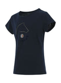 Camiseta Infantil Equithème “Claire” Junior Marino - Equitheme