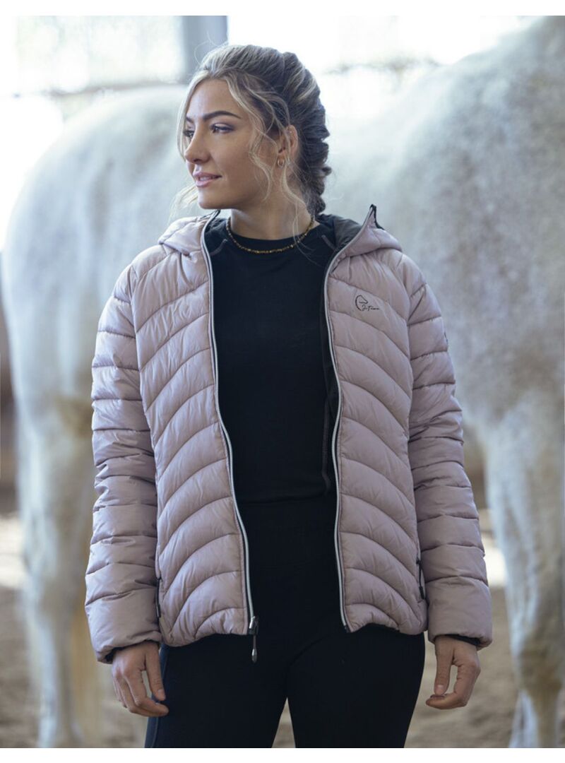 Camiseta Je T’aime Equithème “Stella” Mujer Negro - Equitheme (5)