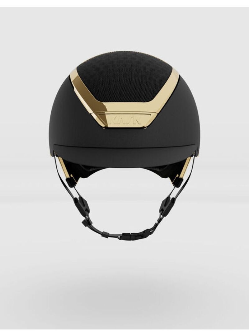 Casco Kask Dogma Chrome Negro/Dorado - Kask (2)