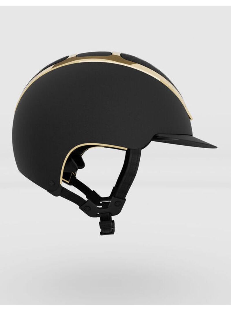Casco Kask Dogma Chrome Negro/Dorado - Kask (3)