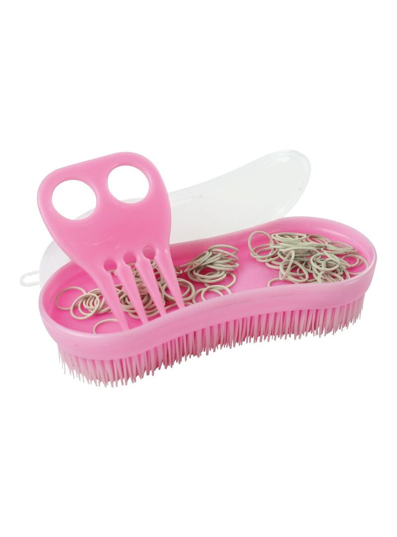 Cepillo para Trenzar Hippotonic Rosa - Hippotonic (2)