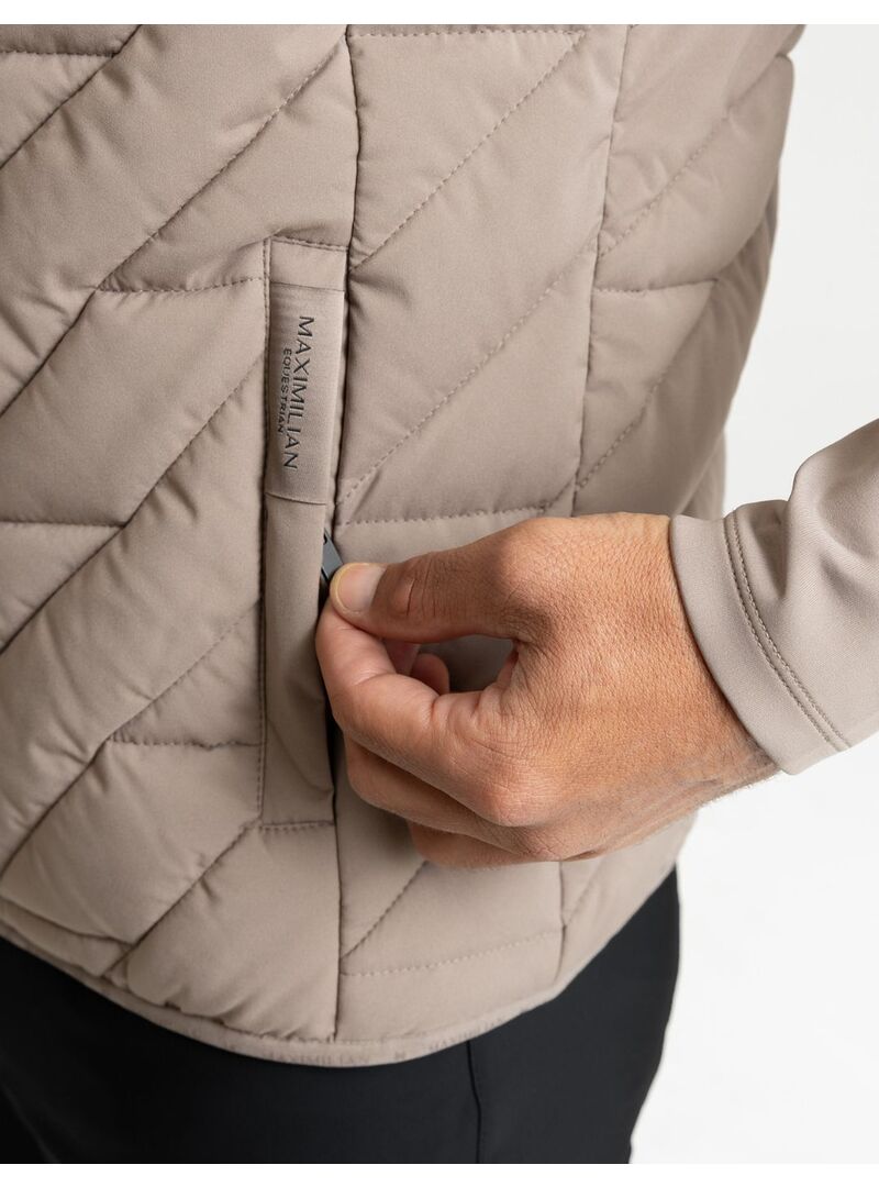 Chaleco Acolchado Zenith Hombre Maximilian Taupe - Maximilian (12)