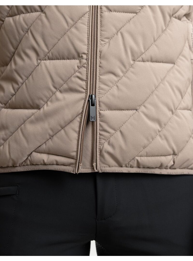 Chaleco Acolchado Zenith Hombre Maximilian Taupe - Maximilian (15)