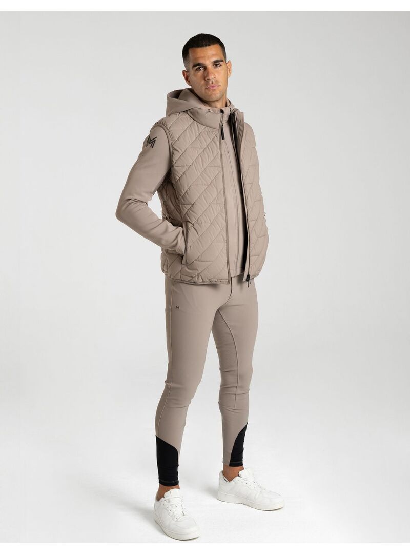 Chaleco Acolchado Zenith Hombre Maximilian Taupe - Maximilian (13)