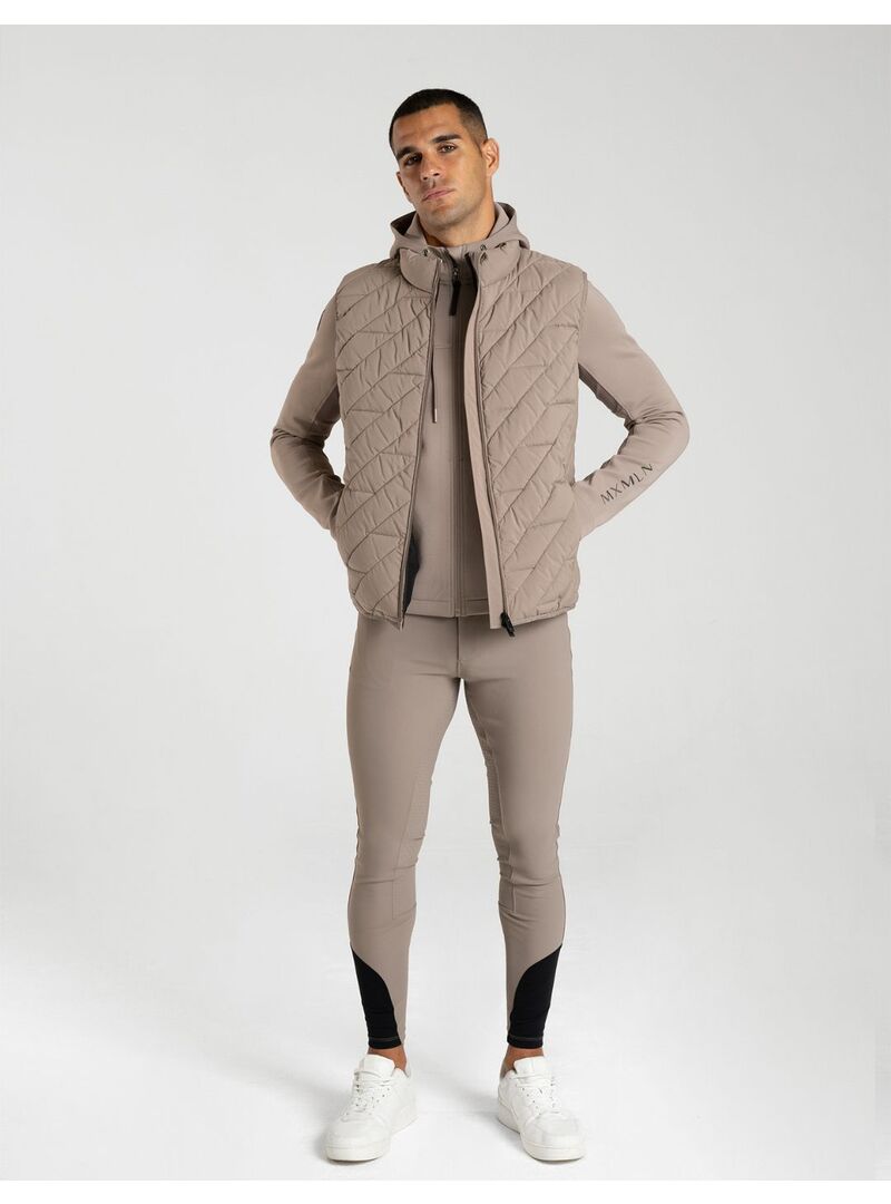 Chaleco Acolchado Zenith Hombre Maximilian Taupe - Maximilian (14)