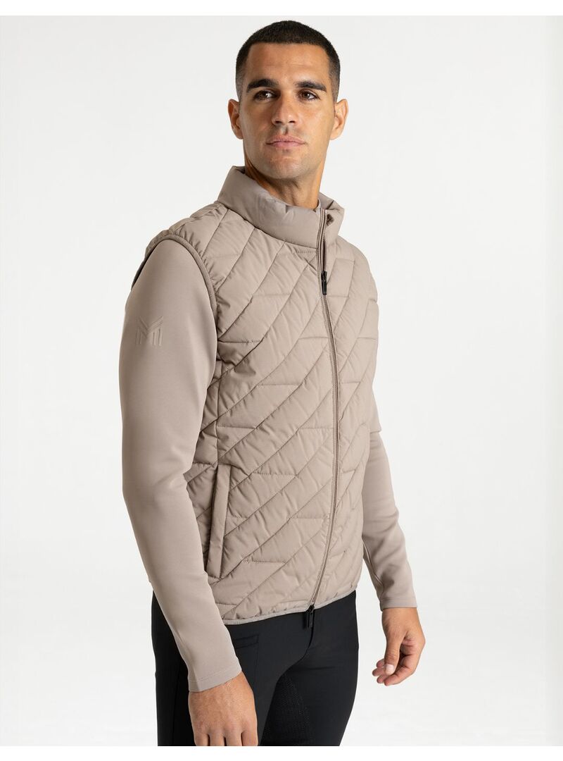 Chaleco Acolchado Zenith Hombre Maximilian Taupe - Maximilian