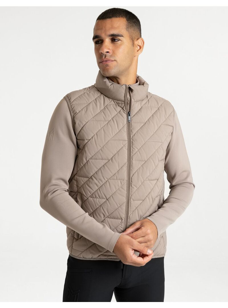 Chaleco Acolchado Zenith Hombre Maximilian Taupe - Maximilian (4)