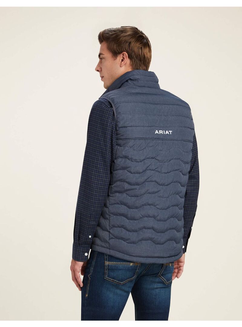 Chaleco Ariat Idel Down Hombre Charcoal Heather - Ariat (4)