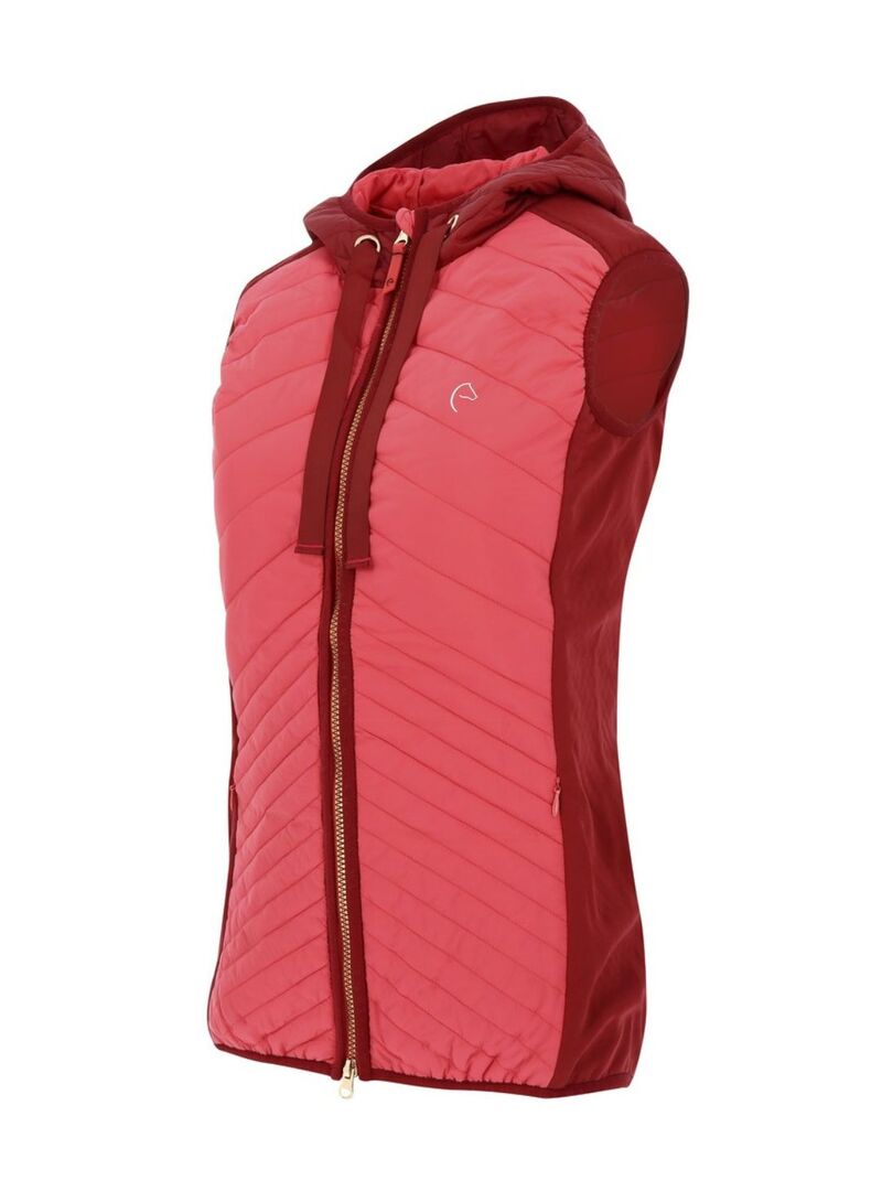 Chaleco Equithème “Kim” Mujer Rojo - Equitheme