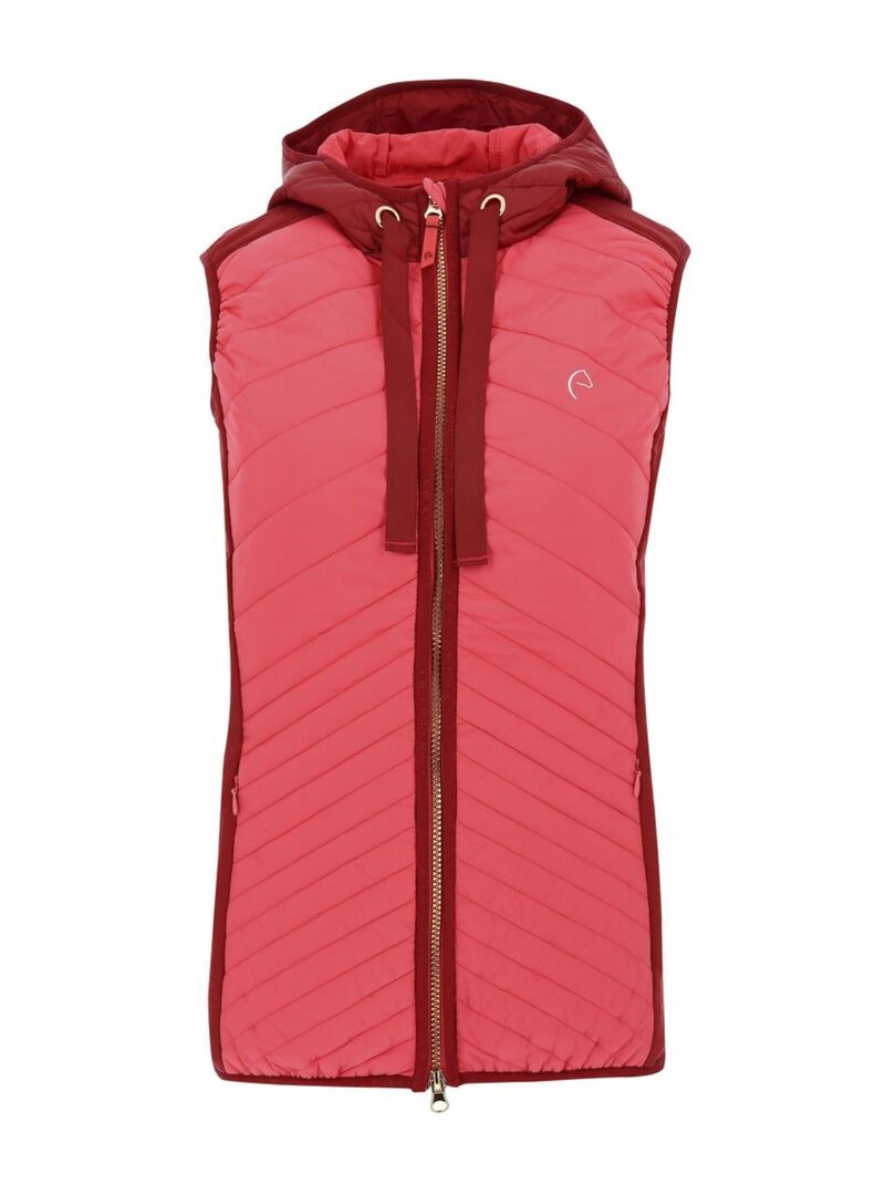 Chaleco Equithème “Kim” Mujer Rojo - Equitheme (2)