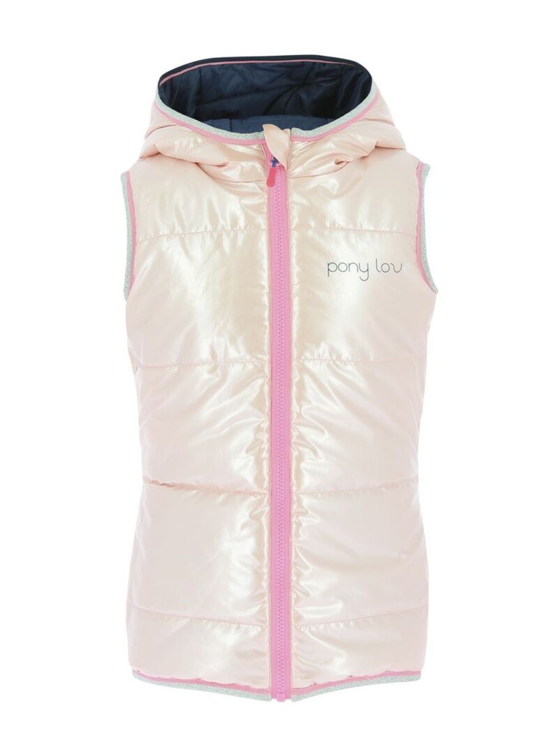 Chaleco Reversible Equi-kids “Jade” Junior Marino - Equitheme (4)