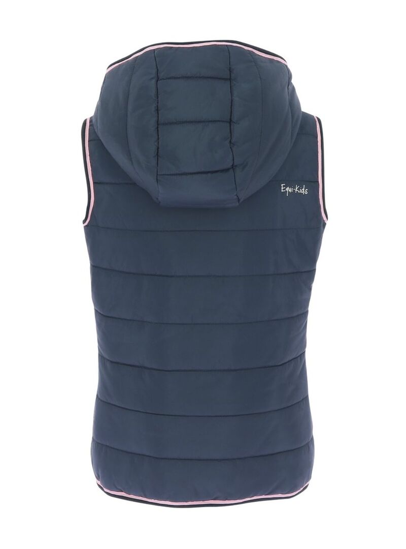Chaleco Reversible Equi-kids “Jade” Junior Marino - Equitheme (5)