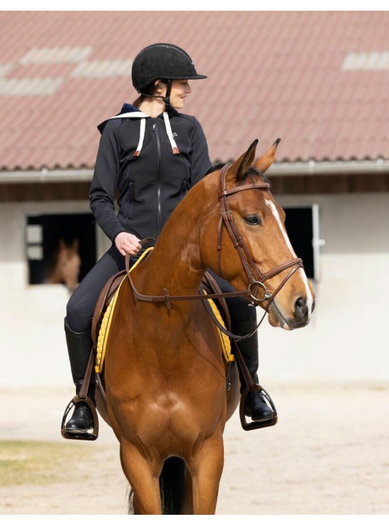 Chaqueta Acolchada Equithème “Phoebe” Unisex Negro - Equitheme (2)
