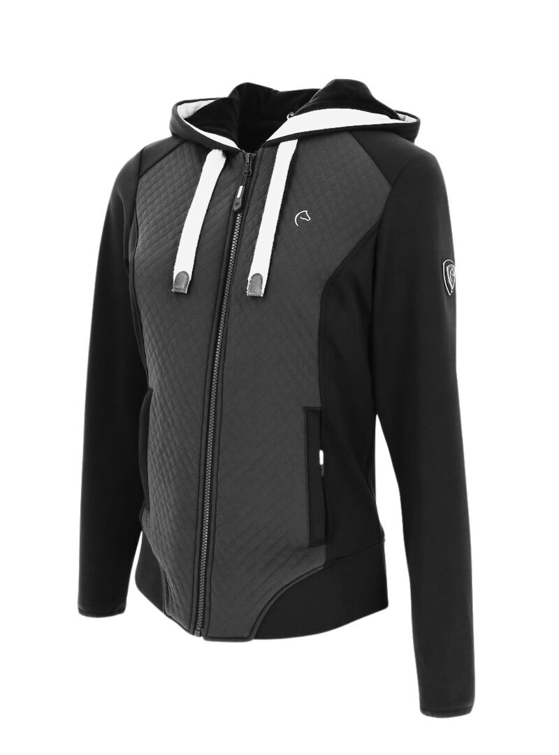 Chaqueta Acolchada Equithème “Phoebe” Unisex Negro - Equitheme