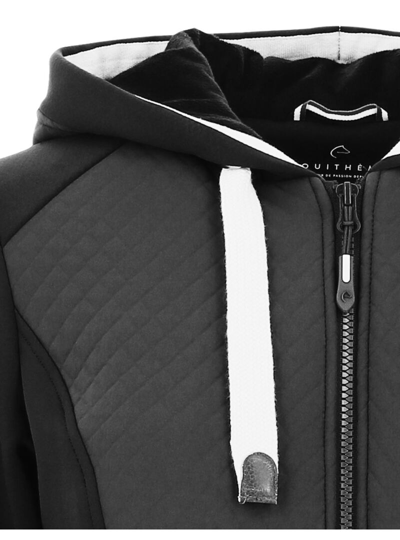 Chaqueta Acolchada Equithème “Phoebe” Unisex Negro - Equitheme (4)