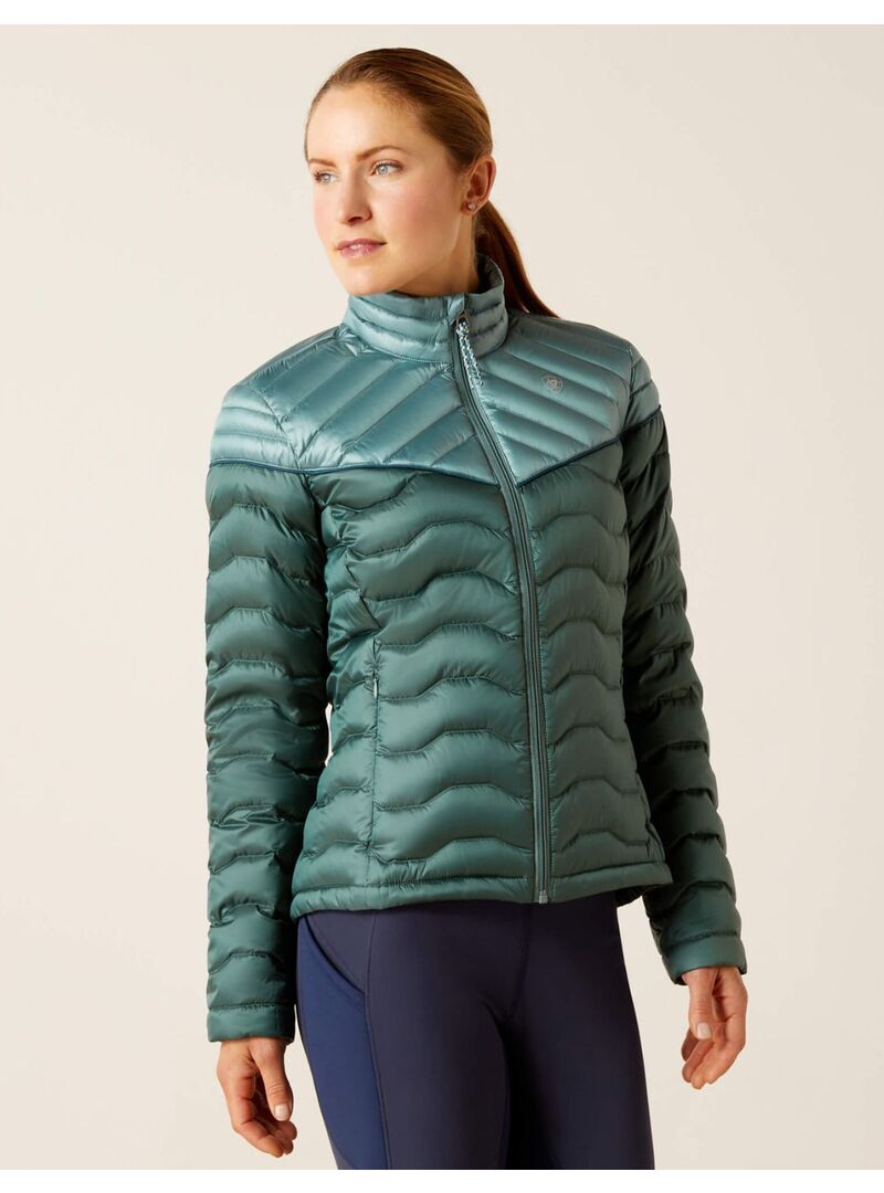 Chaqueta Ariat Ideal Down Mujer Arctic/Silver Pine - Ariat