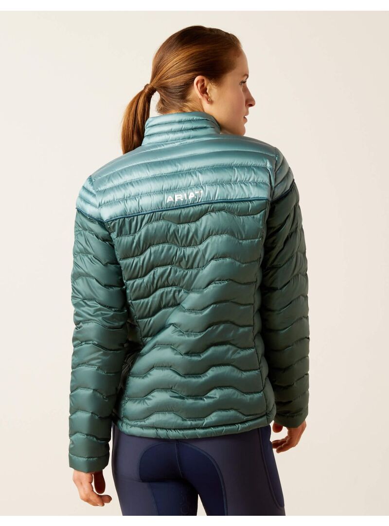 Chaqueta Ariat Ideal Down Mujer Arctic/Silver Pine - Ariat (2)