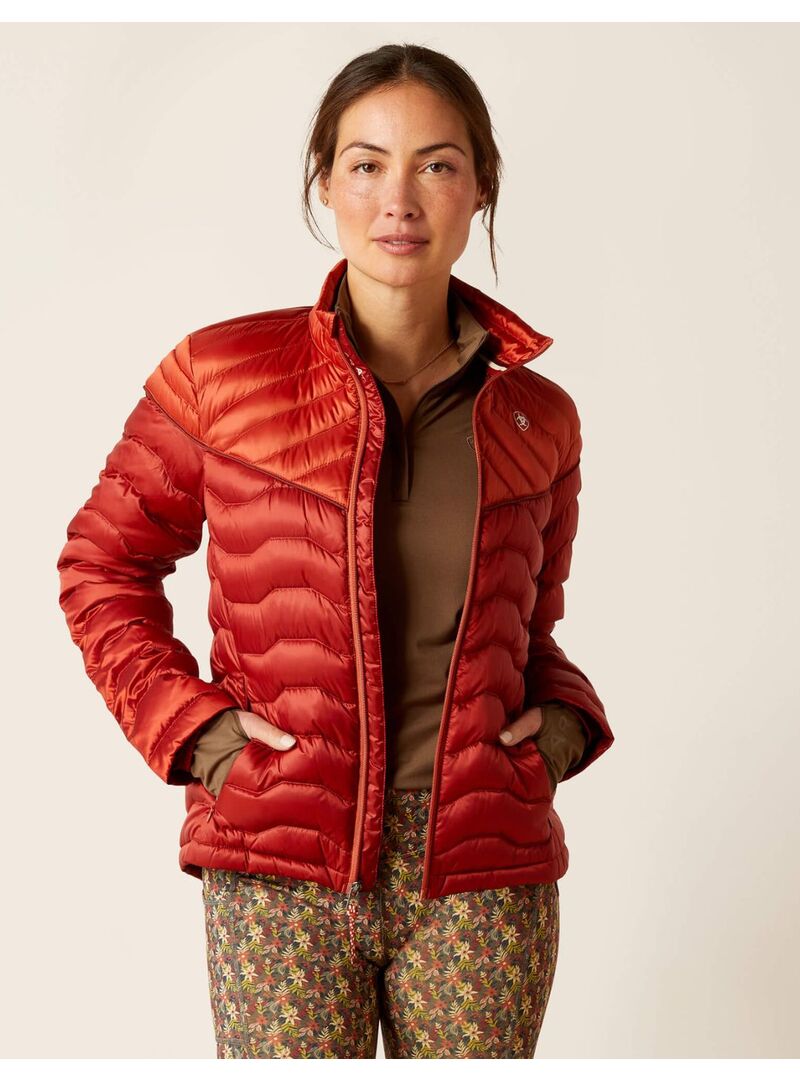 Chaqueta Ariat Ideal Down Mujer Red Ochre/Burnt Brick - Ariat