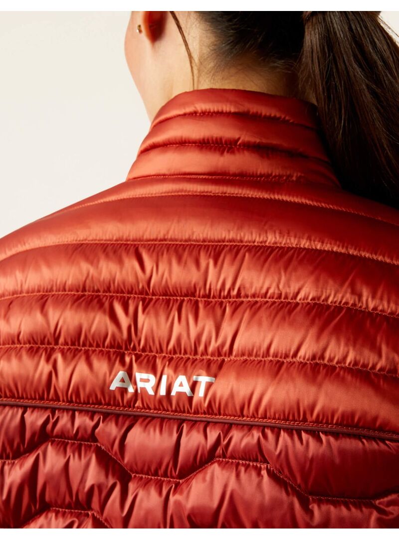 Chaqueta Ariat Ideal Down Mujer Red Ochre/Burnt Brick - Ariat (4)
