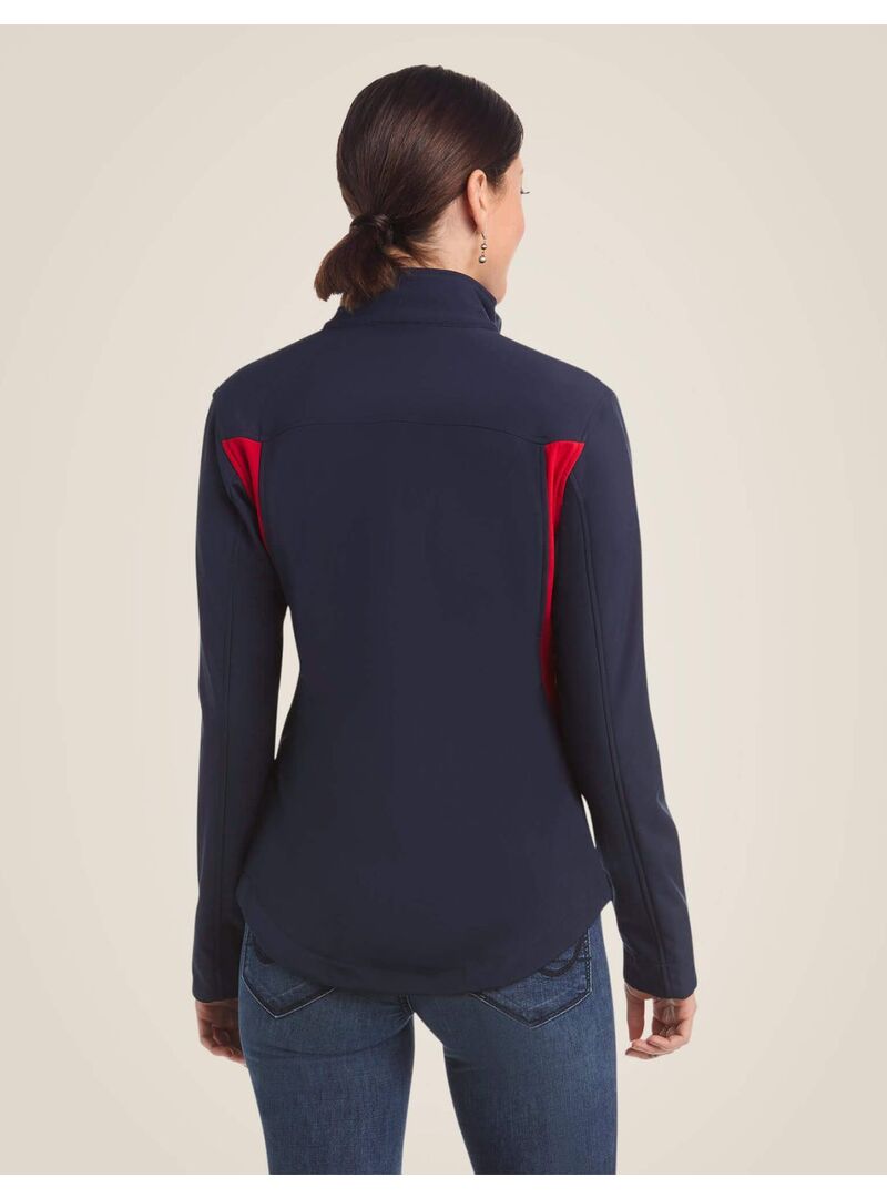 Chaqueta Ariat New Team Softshell Mujer Marino - Ariat (2)