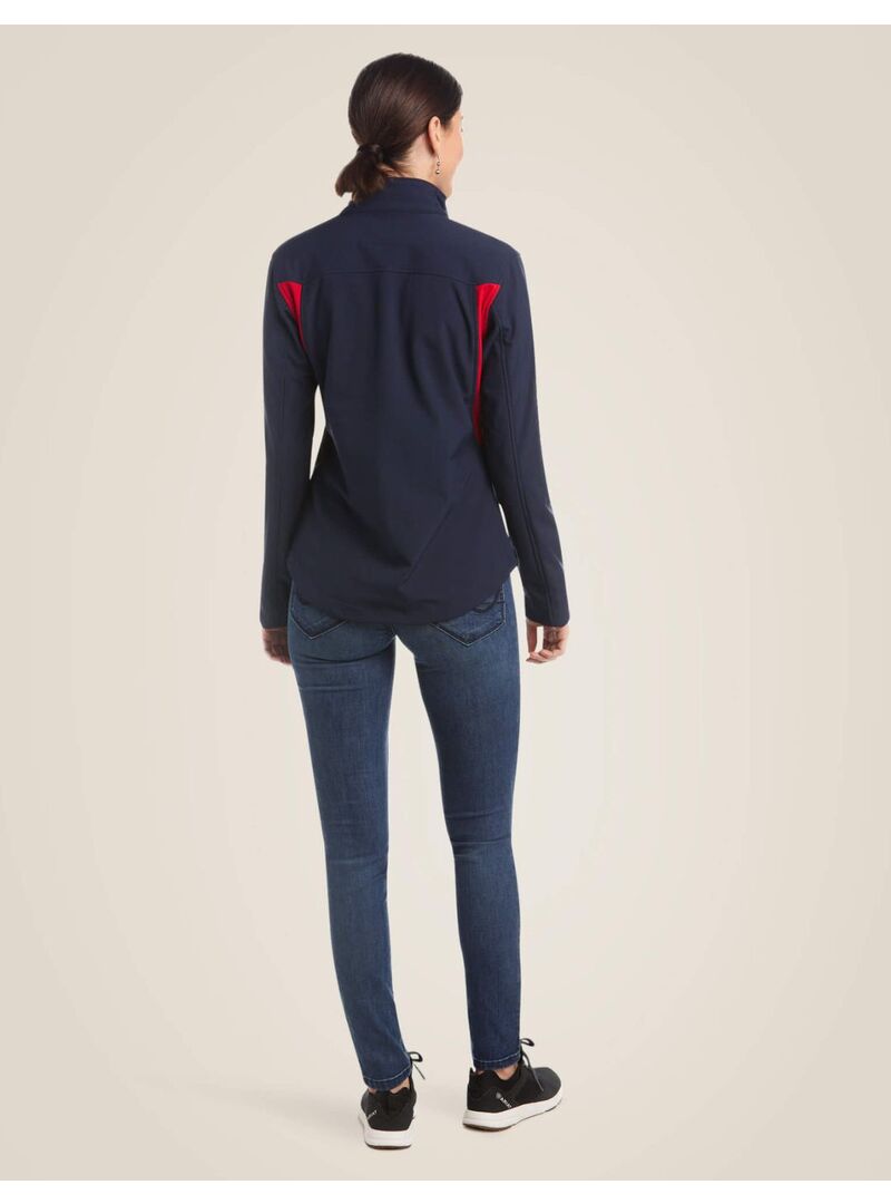 Chaqueta Ariat New Team Softshell Mujer Marino - Ariat (3)