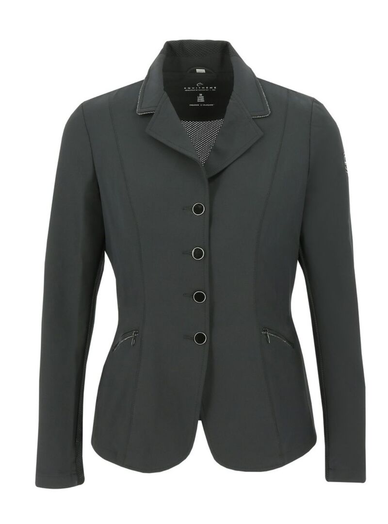 Chaqueta de Concurso Equithème “Oliva” Mujer Negro - Equitheme (2)