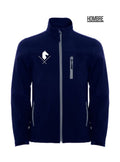 Chaqueta Softshell sin Capucha Hombre Rías Baixas Marino - Tuxe Clubs