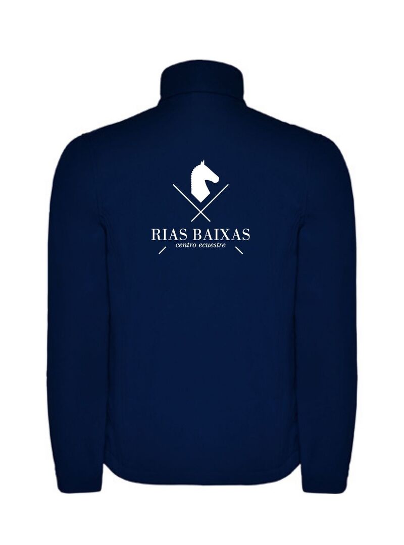 Chaqueta Softshell sin Capucha Junior Rías Baixas Marino - Tuxe Clubs (2)