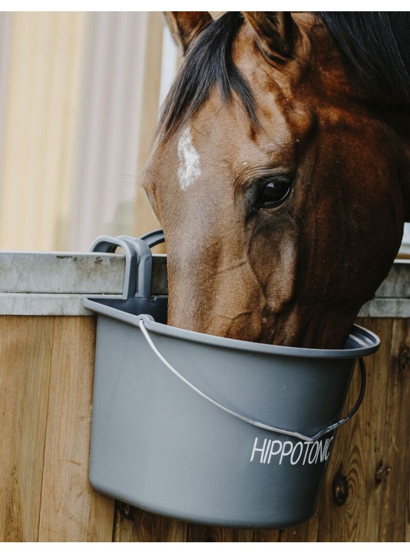 Comedero Hippotonic con Ganchos y Asa Gris Oscuro - Hippotonic (3)
