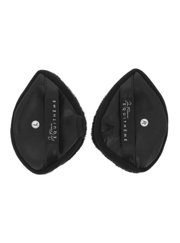 Cubre Orejas Je T’aime Equithème Negro - Equitheme
