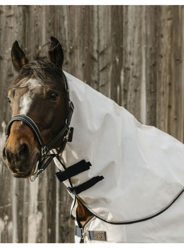 Cubrecuello Equithème PVC Resistente a Rayos UV Blanco - Equitheme