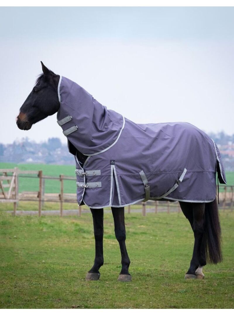 Cubrecuello Equithème “Tyrex 1200D” 150 gr Reciclado Topo - Equitheme (2)