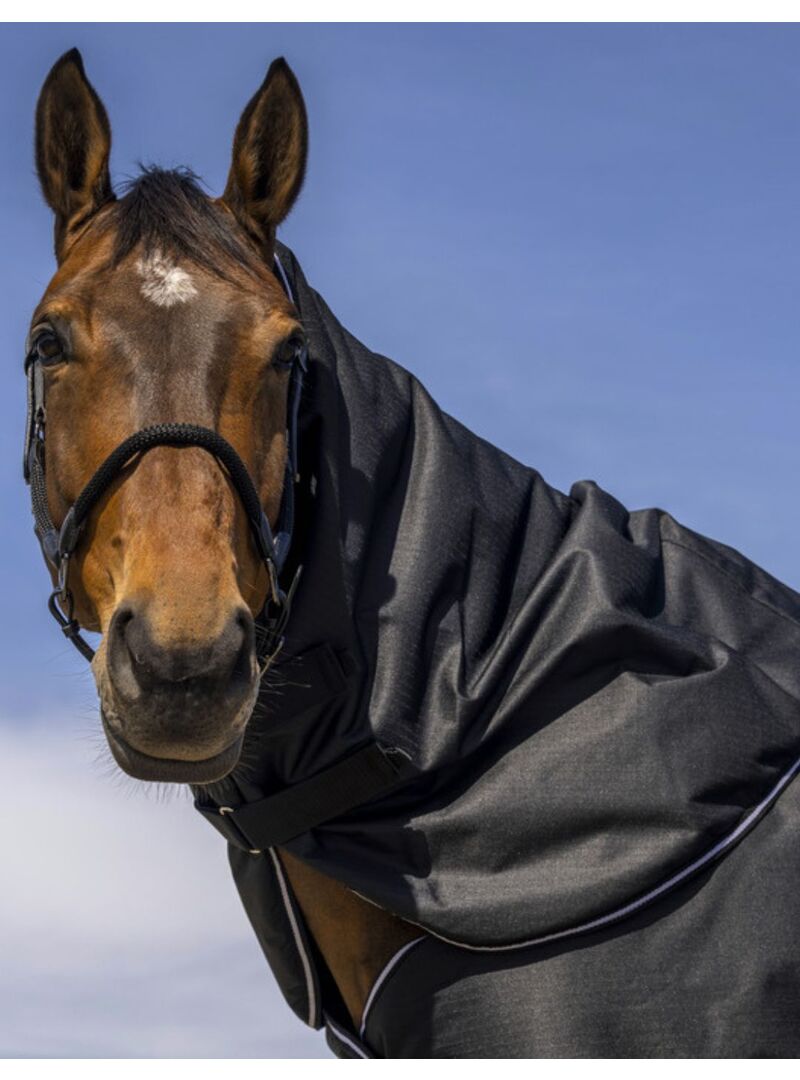 Cubrecuello Equithème Tyrex 600D 0gr Negro - Equitheme