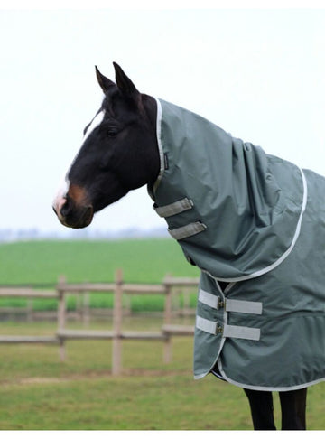 Cubrecuello Equithème "Tyrex 600D" 150 gr Verde - Equitheme