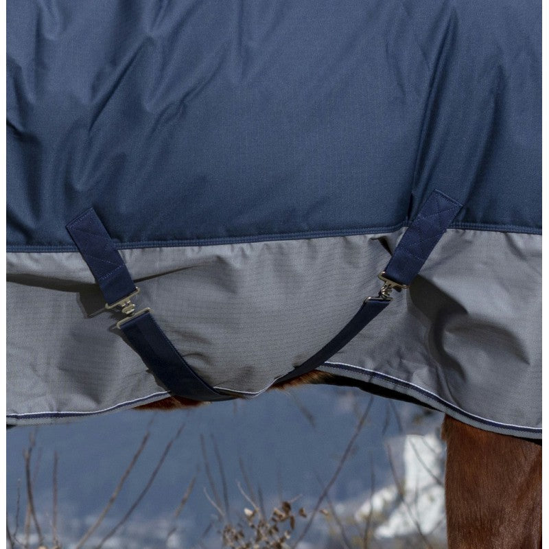 Manta de exterior Equi-Theme Tyrex 600D con cuello alto